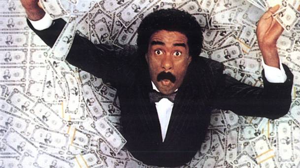 Richard Pryor inherited a fortune in 'Brewster's Millions'.