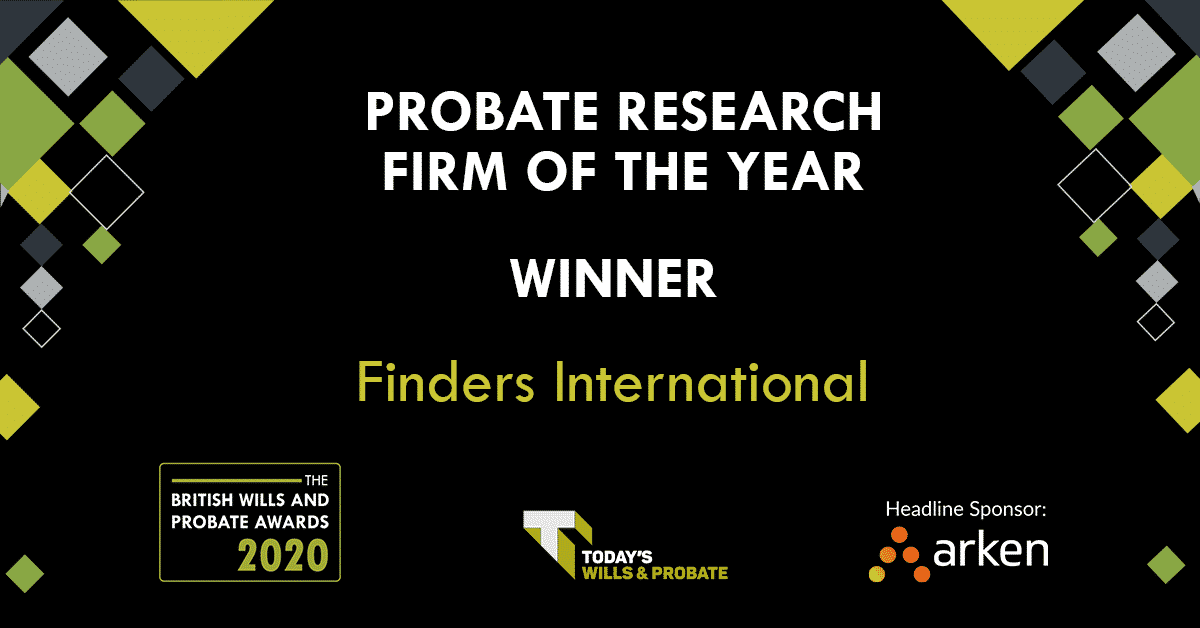 Probate Research Firm of the Year - Winner