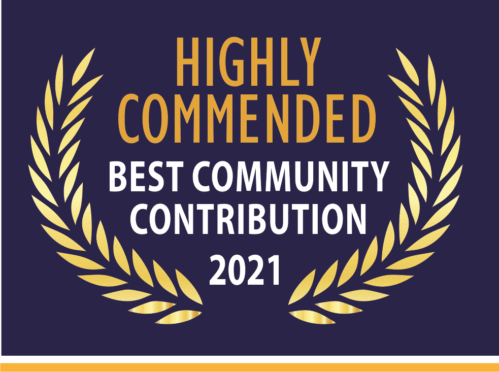 Image of Highly Commended Best Community Contribution 2021