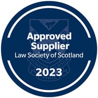Approved Supplier Law Society of Scotland 2023